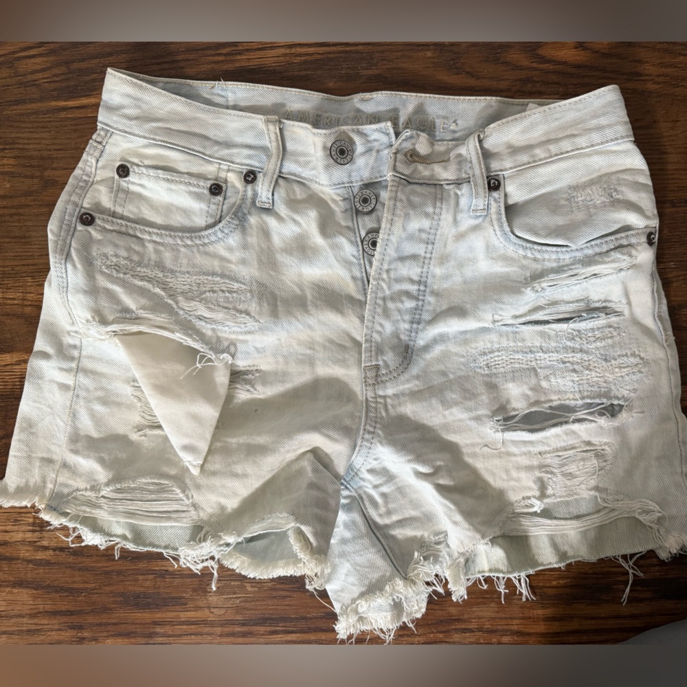 American eagle Light Denim Shorts